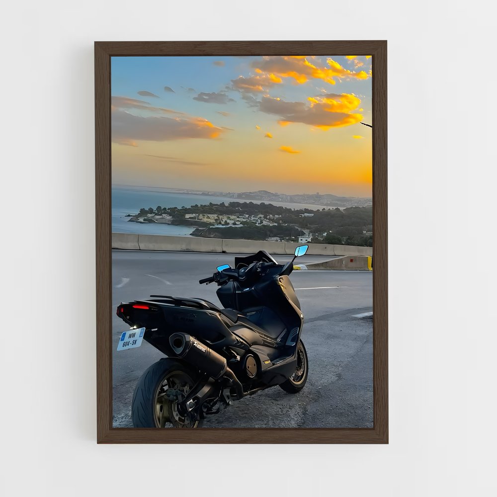 Poster Tmax captivant – affiche Yamaha (vue 5)